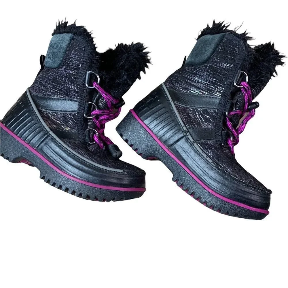 Sorel toddler girl black boots‎